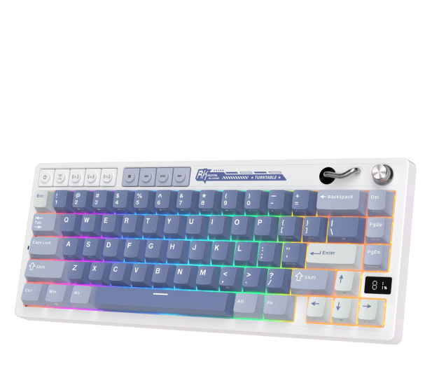 Royal Kludge RK M65 Ocean Blue Beige switch - 1455767 - zdjęcie 3